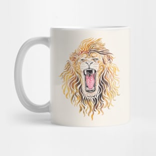 Swirly Lion Mug